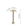 42'' Cat Tree Window Sill Perch with Tall Vertical Scratching