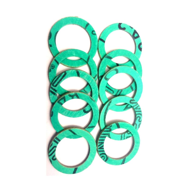 High Temperature Green Fibre Washer 1 1/4" - Pack of
