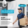 AOSO 2PCS Camara de Seguridad con WiFi 2.4G, 2MP Cámara