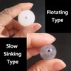 BE-TOOL Clear Acrylic Casting Bobbers Sinking Fly Fishing Spinning Floats
