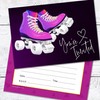 Olivia Samuel 20 x Roller Skate Party Invites - Ready