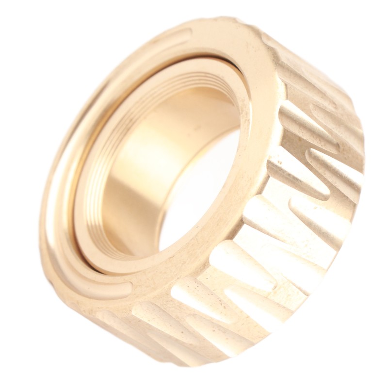 Gears Fidget Ring Anxiety Relief Rotatable Portable Metal Magnetic Adults
