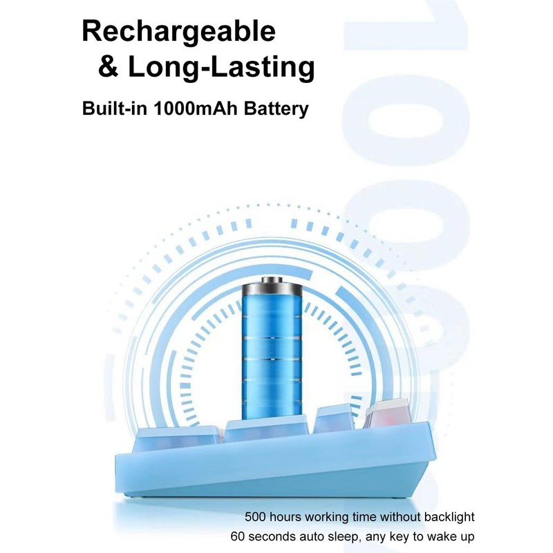 LINKEET Tri-Mode Mechanical Numpad & External Hard Drive Enclosure