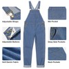 HISEA Womens Denim Bib Overalls, Women's Relaxed Fit Casual Jean