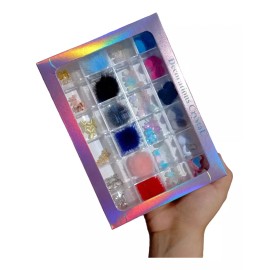 KH Kit Estuche Decoración Para Uñas Nail Cute Figuras Kwaii 3d