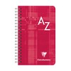 Clairefontaine - Ref 8589C - Wirebound Indexed Notebook (50 Sheets)