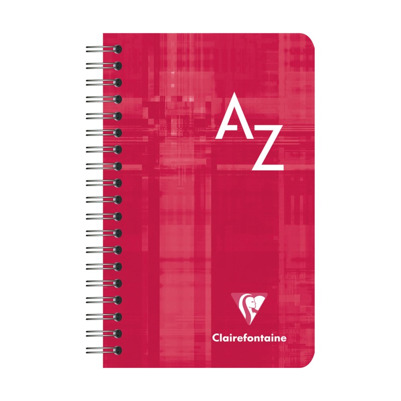 Clairefontaine - Ref 8589C - Wirebound Indexed Notebook (50 Sheets)