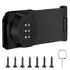 Keyless Cabinet Combination Lock, 3-Digit 4 Inch Password Combination Lock,