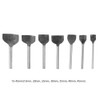 Leather Hole Punch Cutter Leatherworking Tool Set Corner Cutter Round