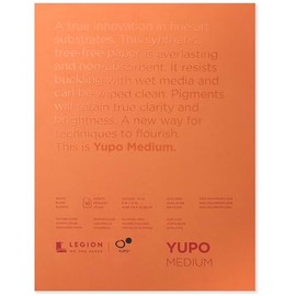 Yupo Paper L21-YUP197W912 Hojas Blancas, 9" x 12", 10 Unidades