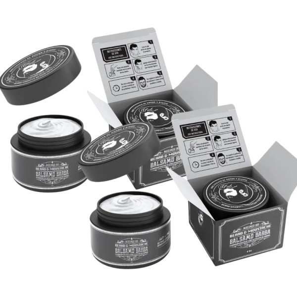 Kit 2 Unidades Balsamo Para Crecer La Barba Al 20%