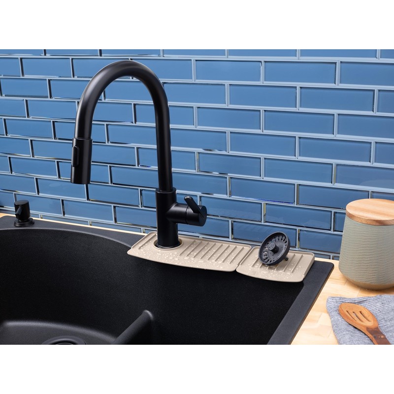WeatherTech FaucetMat Duo - Protect Your Kitchen & Bathroom Countertops