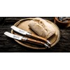 Laguiole Style de Vie Buttermesser Luxury Line, 4-teilig, Olivenholz