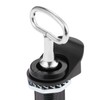 Zinc Alloy Cam Black Lock with Triangle Keys Mailbox Drawer