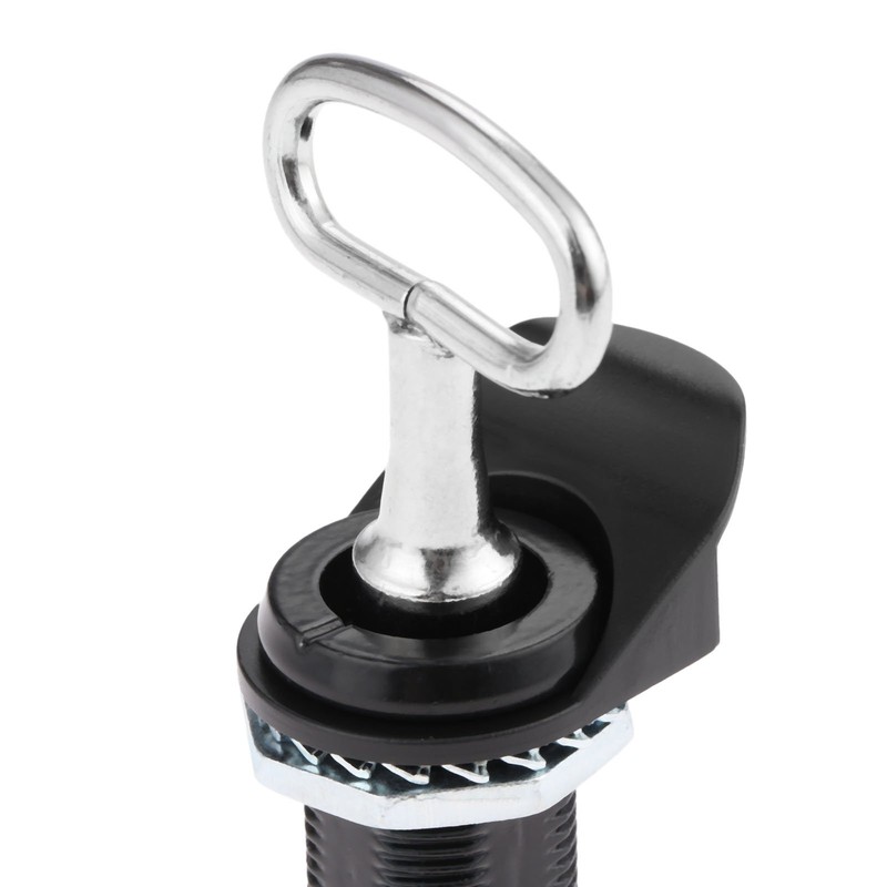 Zinc Alloy Cam Black Lock with Triangle Keys Mailbox Drawer