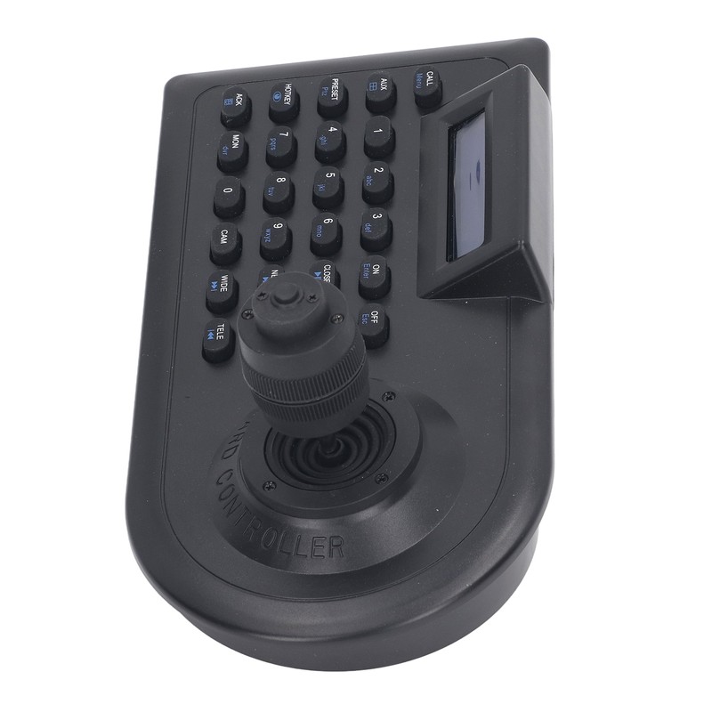 LCD Analog PTZ Camera Keyboard with 4D Joystick PTZ Speed