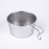 VINTAGE INOX Vintage Deep Shell Cup, 16.9 fl oz (500