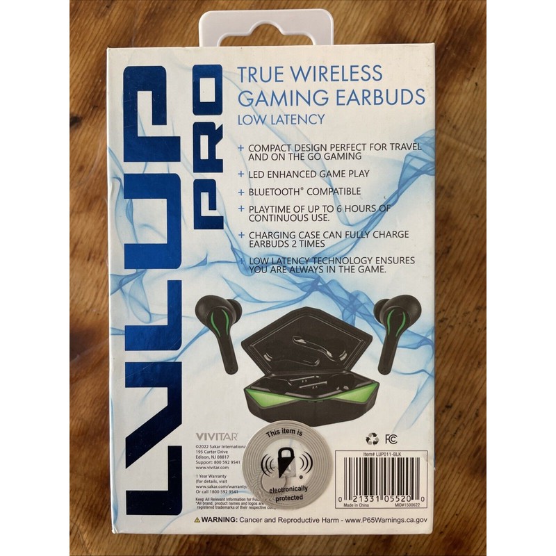 InEar LVLUP Pro True Wireless Gaming Earbuds - Bluetooth -