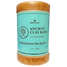 Clay Bath Sulfur Zion Health 12 oz Powder