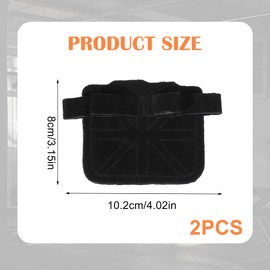 Black Gym Grip for Men and Women, Comfortable Gym Hand Grips and Hand Grips for Weight Lifting, Anti-Slip Lifting Gloves for Strength Training, Deadlift, Pull-Ups and Functional Workouts