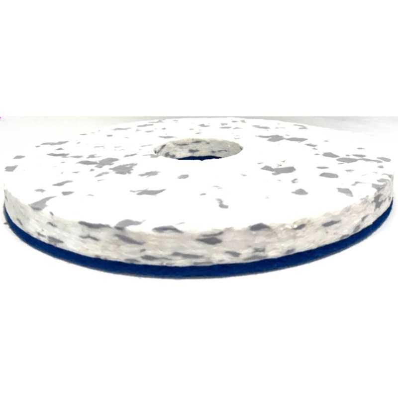 Pro-Graad 13” 330mm Grey/White Melamine Eraser Floor Pad, 68482, 5