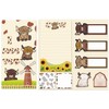 JarThenaAMCS 240 Sheets Highland Cow Sticky Notes Set 8 Designs