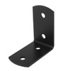 10 Pcs 2'' x 2'' L Bracket, Black Corner Bracket