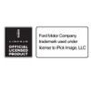 iPick Image for Lincoln Logo in White on Silver Easy-Grip