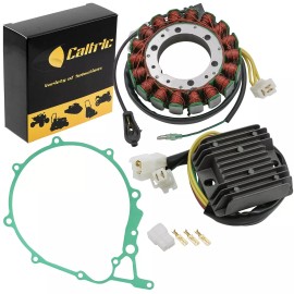 Caltric Stator Regulator Rectifier And Gasket for Honda XR650L XR650 L 1993-2024