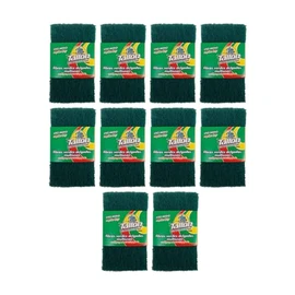 Fibra Esponja Resistente para Cocina Paquete de 10 Piezas