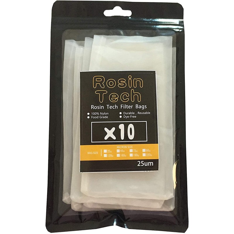 120 Mic Nylon Heat Press Bags 3.5 x 6 inch