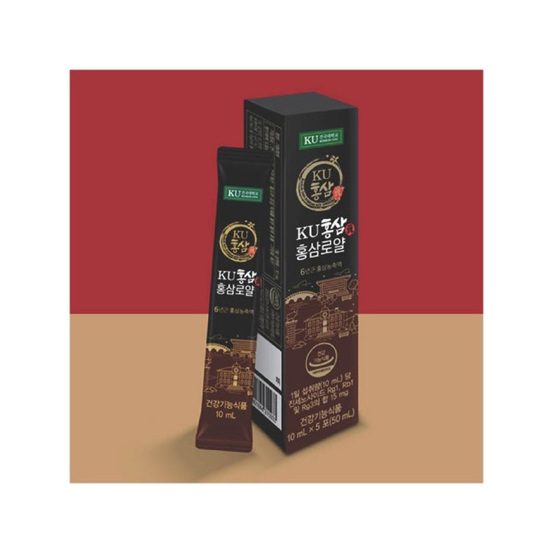 Daedong Goryeo Sam 건국 KU 홍삼 진(眞) 홍삼로얄 스틱 10ml