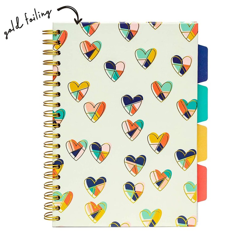 Pukka Pad B5 size, heart flowers love project book, 5