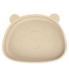Baby Suction Plates Panda Shaped Powerful Suction Silicone Kid Suction