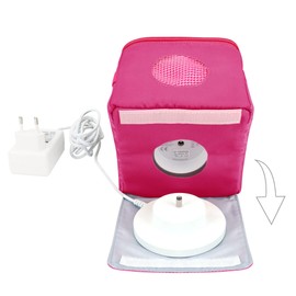 Bag for Tonies Characters and Toniebox, Purple Tote Bag for Tonies Figurines, Soft Carry Case for Creative Tonies, Transporter for Kids Audio Player