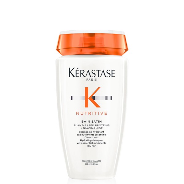 KÉRASTASE Nutritive, Gentle Hydrating Shampoo for Dry Hair, Nourishing Protein