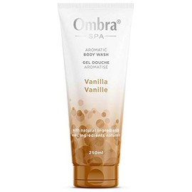 Ombra Spa Aromatherapy Body Wash for Women and Men | Cruelty Free, Biodegradable | Dermatologist Tested | Vanilla Scent, 8.5 oz