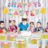 51PCS Easter Tableware Set Theme Decoration,Easter Party Tableware Set, Easter