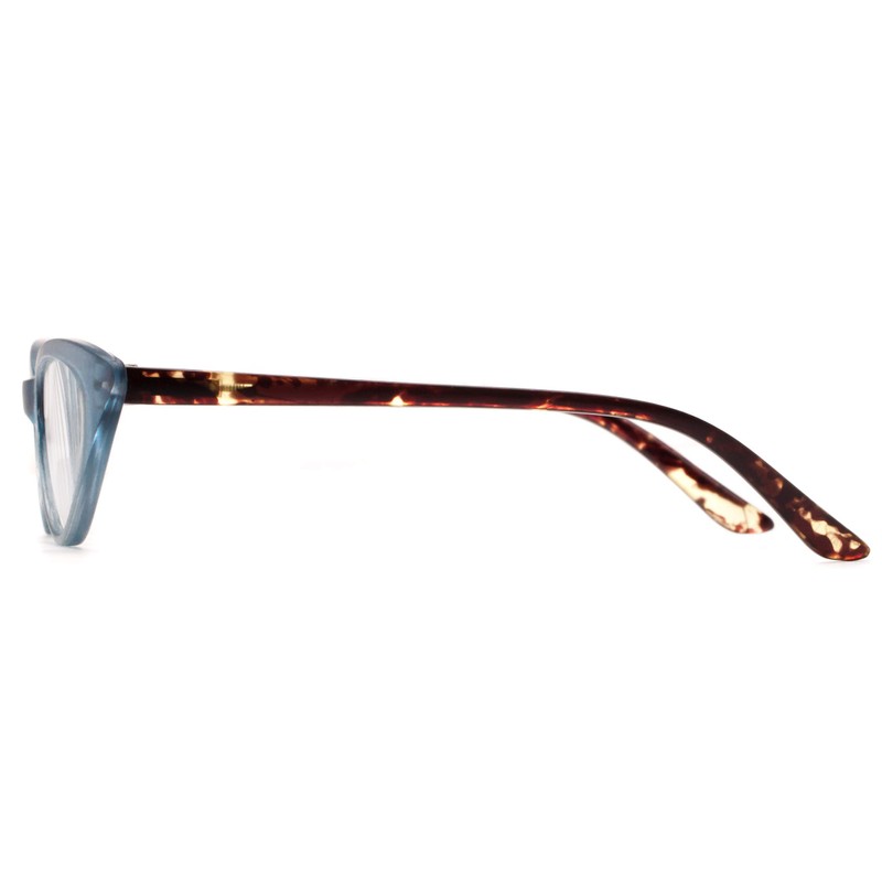 Cat Eye Reading Glasses in Blue/Tortoise by Readers.com | The