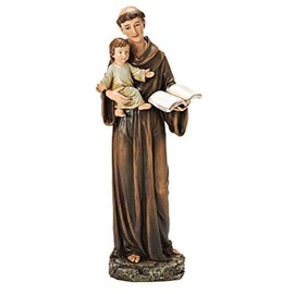 Joseph's Studio by Roman - St. Anthony Figure, for 10" Scale Renaissance Collection, 10" H, Resin and Stone, Religious Gift, Decoration, Collection, Durable, Long Lasting