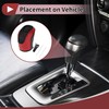 X AUTOHAUX Anti-Slip Gear Shift Knob Cover Car Stick Shifting