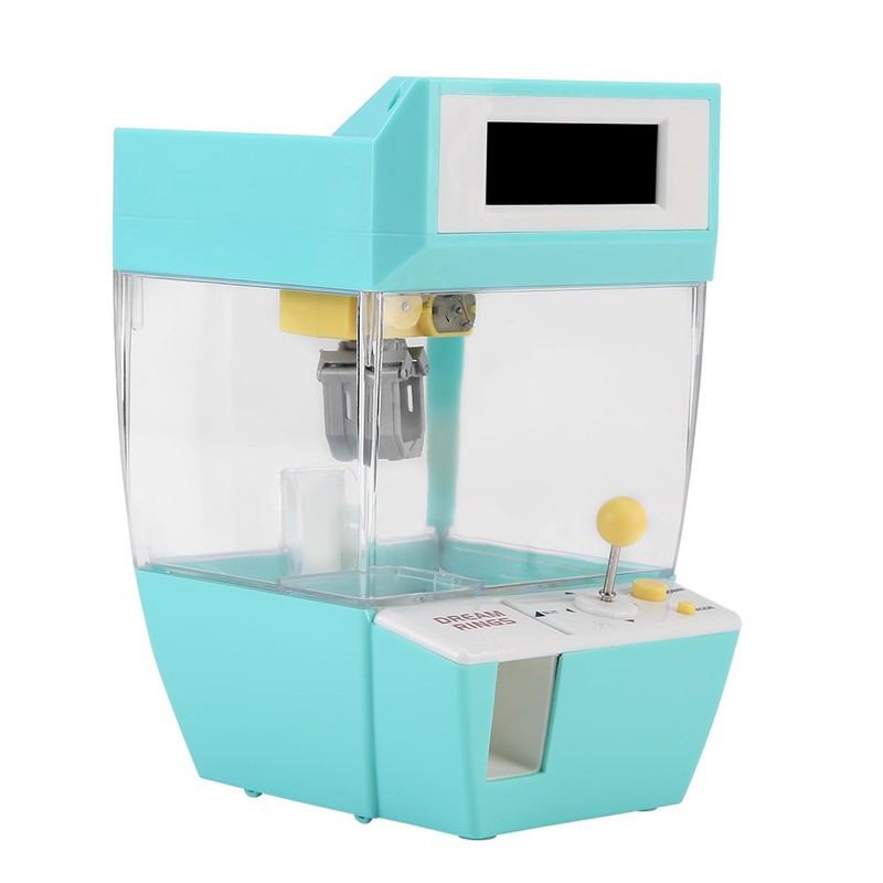 Mini 2 in 1 Electronic Crane Machine Toy LCD Display
