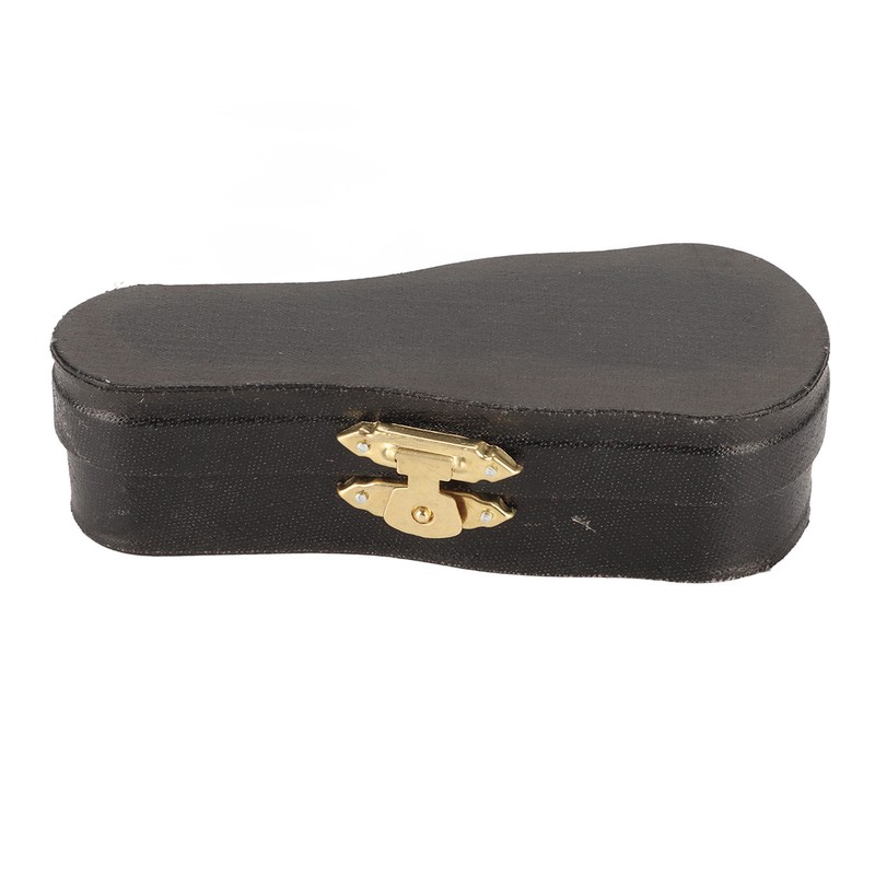 Miniature Wooden Guitar Model Exquisite Realistic Mini Musical Ornaments with
