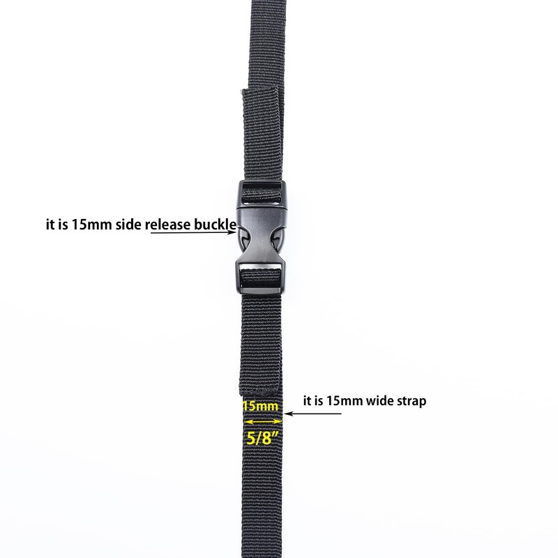 Ahijklmn Plastic Side Release Buckle Clips Heavy Duty Plastic Snap