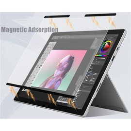 QYiiD Magnetic Paper Protective Film for Surface Pro 10 / Pro 9 / Pro 8 / Pro X 13 Inches, Reusable Matte Paper Film Protective Film for Drawing, Writing and Notes