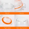 Small Glass Jars With Airtight Lids,Encheng Glass Spice Jars 5