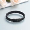 Minicremation Cremation Urn Bracelet for Ashes Urn Genuine Leather Bangles