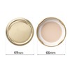 Pullmer Lid for jars 66 mm, screw cap, twist-off lid