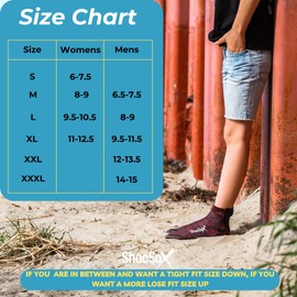 ShocSox - Calcetines de voleibol de playa y arena sin agujeros garantizados para una máxima protección (EE.UU., Alpha, L, regular, polinesio rojo)