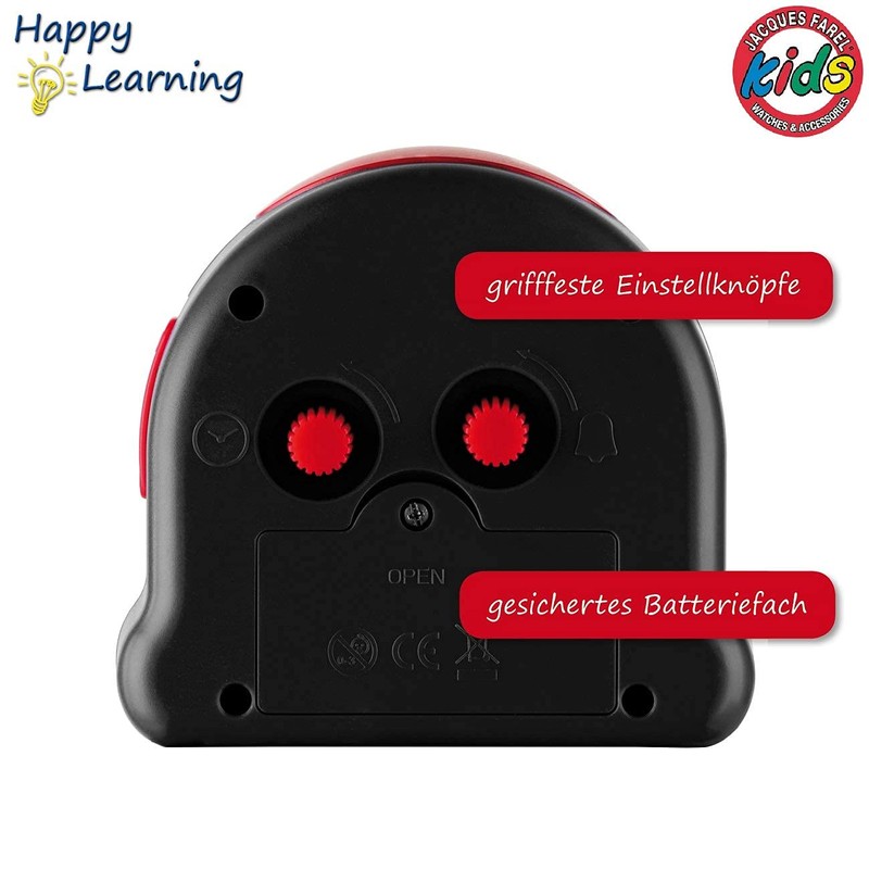 JACQUES FAREL Happy Learning ACL 06 Children's Alarm Clock Learning